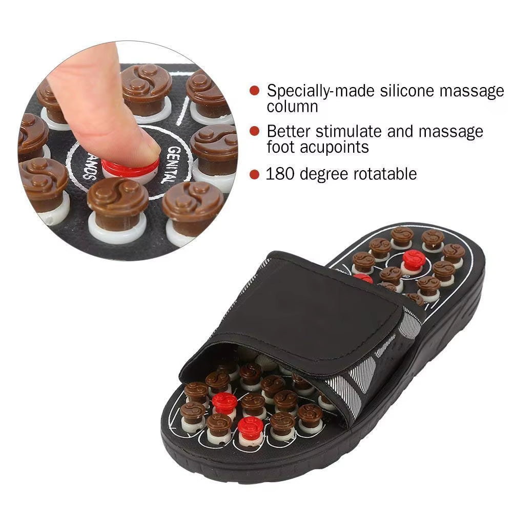 Revitalize Your Feet with Acupuncture Therapy Massage Slippers - Ultimate Reflexology Sandals for Relaxation and Well-being